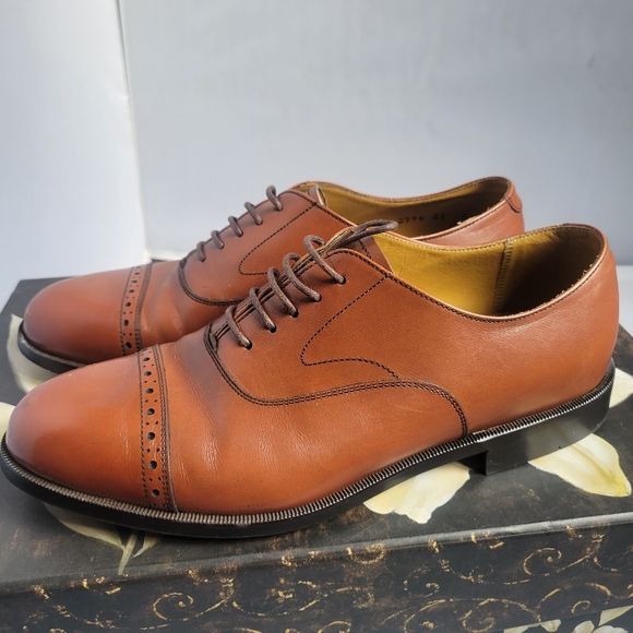 Regal Established 1880 Brown Leather Men Dress Shoes Size EU 25 EE Us 9 - Picture 6 of 6